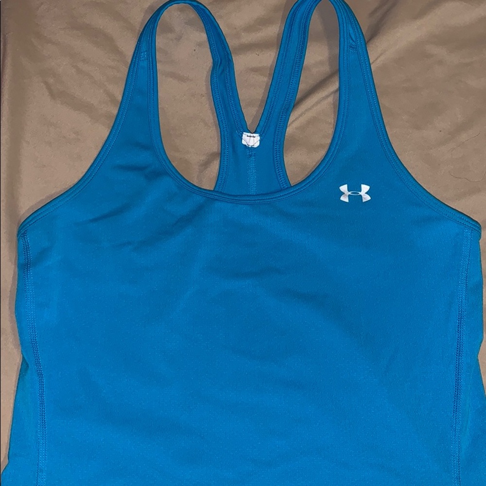 Blue UA tank